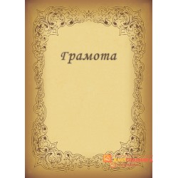 Грамота  для музыканта арт. 6101