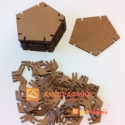 Лазерная резка картона для моделей
