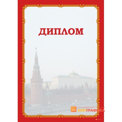 Диплом поздравительный с вашими данными арт. 565