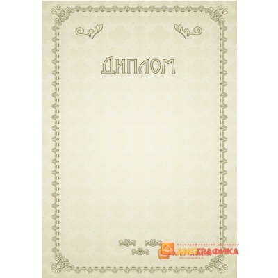 Диплом простой арт. 537
