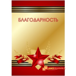 Благодарность ветеранам с 9 мая арт. 733