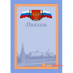 Диплом поздравительный с рамкой арт. 562