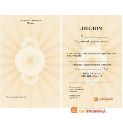 Вкладыш в диплом арт. 1329